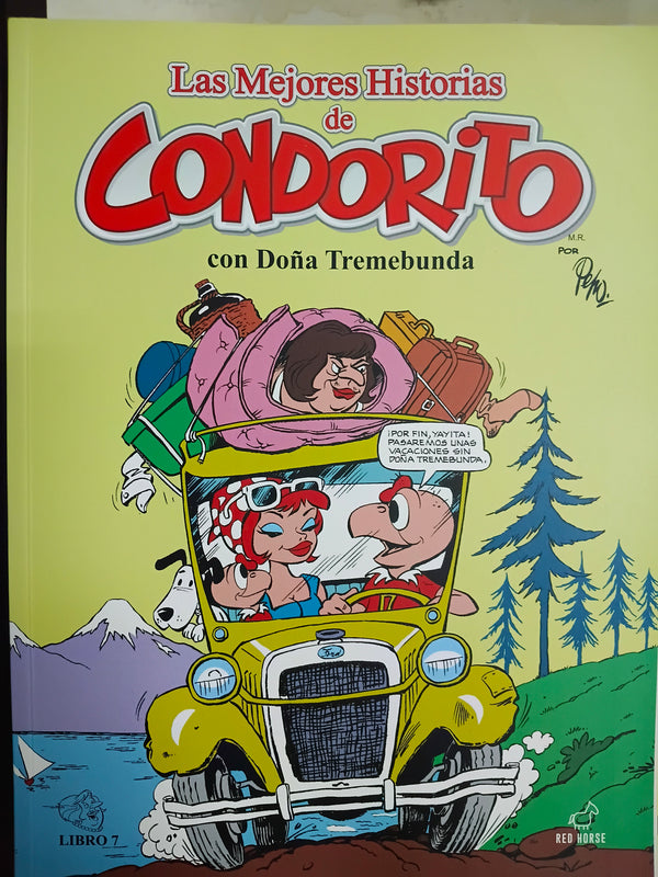 Las mejores historias de Condorito con Dona Tremebunda