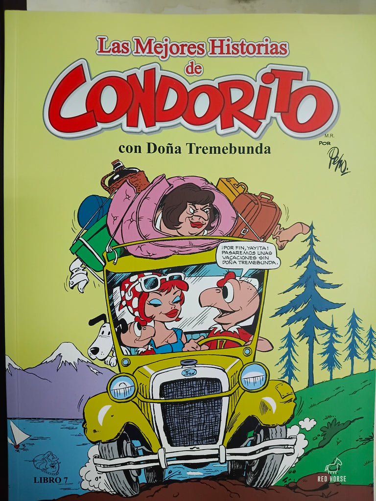 Las mejores historias de Condorito con Dona Tremebunda