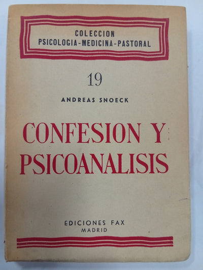 Confesión y psicoanálisis