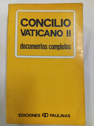 Concilio Vaticano II: documentos completos