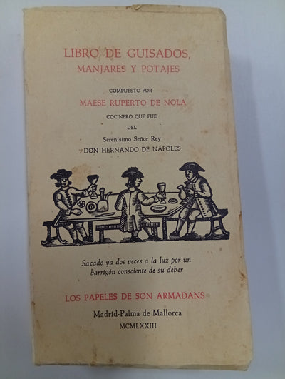 Libro de guisados, manjares y potajes