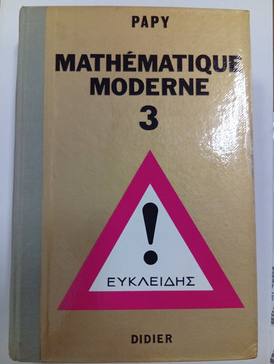 Mathématique moderne 3