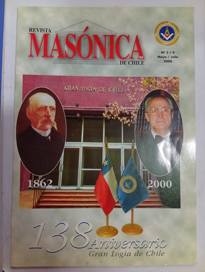 Revista Masónica de Chile N° 3–4 (mayo–julio 2000)