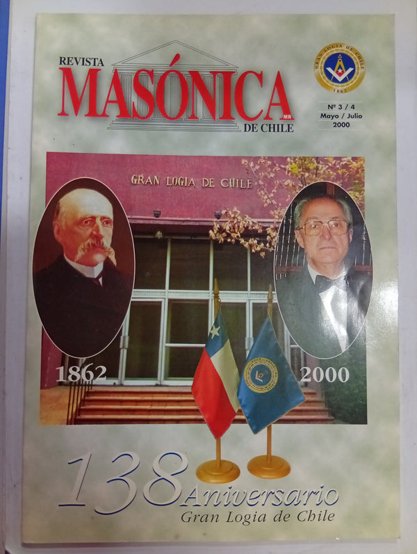 Revista Masónica de Chile N° 3–4 (mayo–julio 2000)