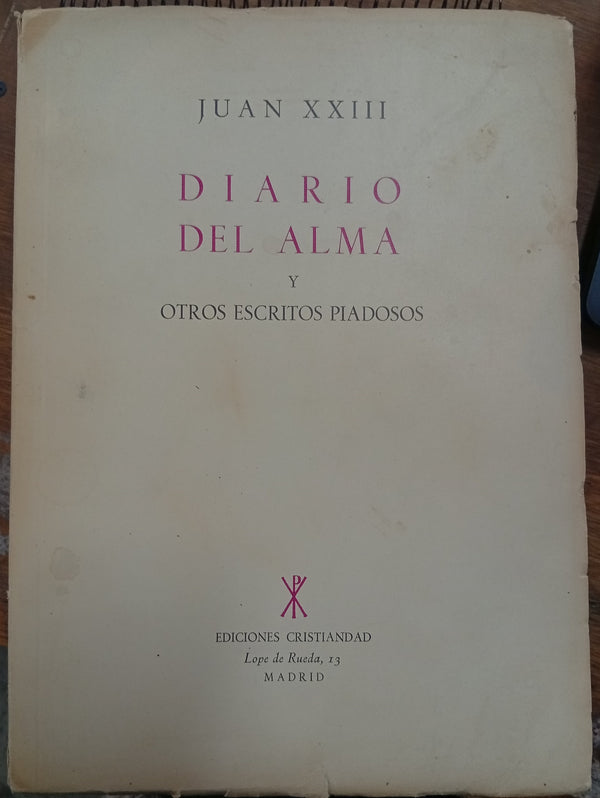 Diario del alma y otros escritos piadosos