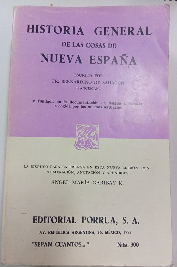 Historia General de las Cosas de Nueva España