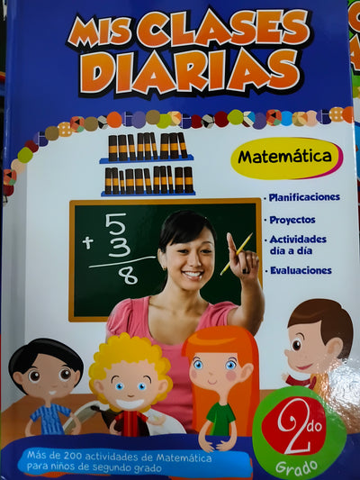Mis clases diarias Matematicas 2do grado