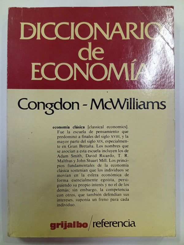 Diccionario de Economía
