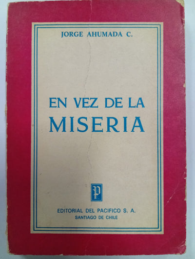 En vez de la miseria