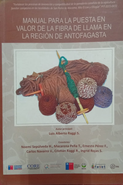 Manual para la puesta en valor de la fibra de llama en la región de Antofagasta