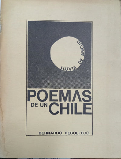 Poemas de un Chile (Lluvia de Ancud)