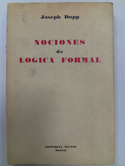 Nociones de lógica formal