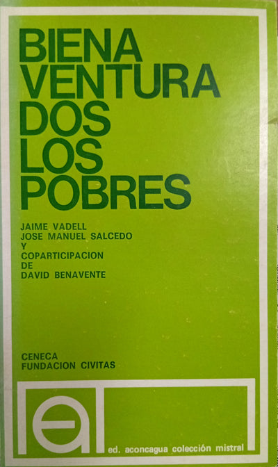 Bienaventurados los Pobres