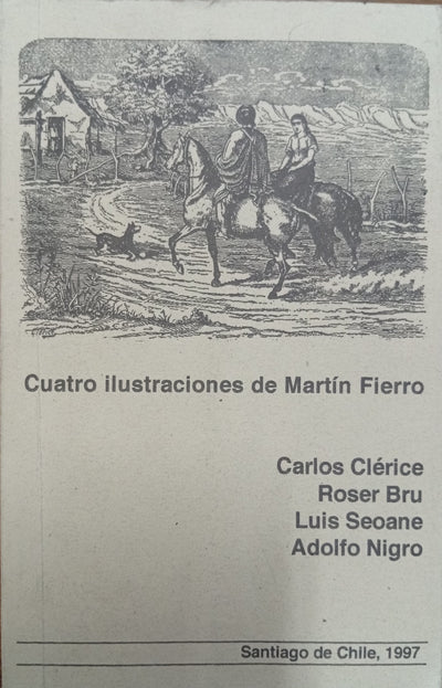 Cuatro ilustraciones de Martín Fierro