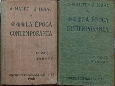 La época contemporánea – 1ª y 2ª parte