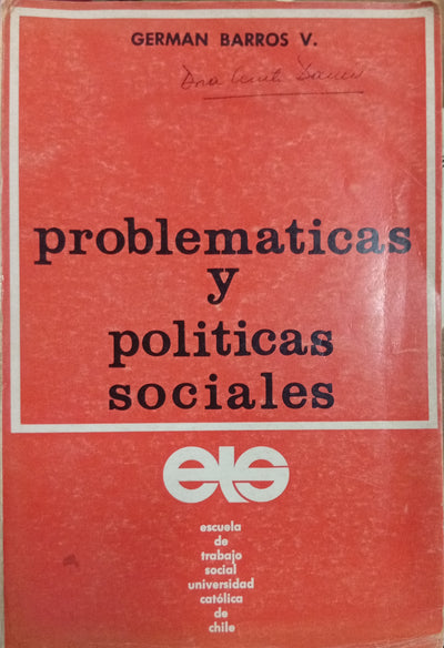Problemáticas y Políticas Sociales