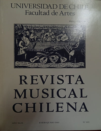 Revista Musical Chilena Nº 183
