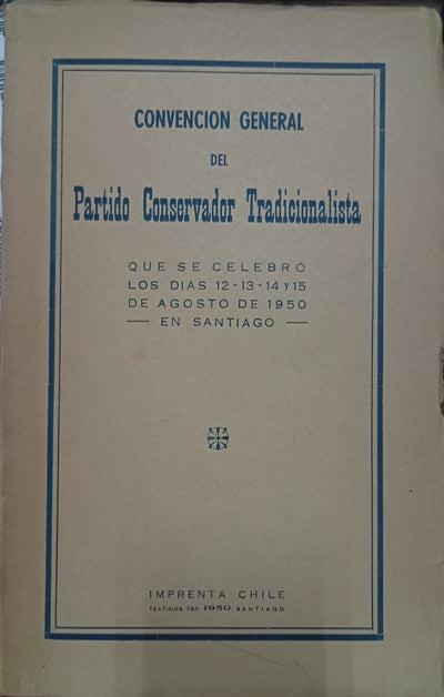 Convención General del Partido Conservador Tradicionalista