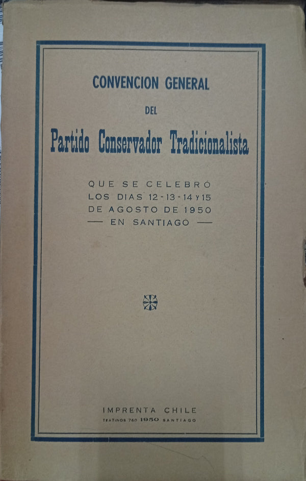Convención General del Partido Conservador Tradicionalista