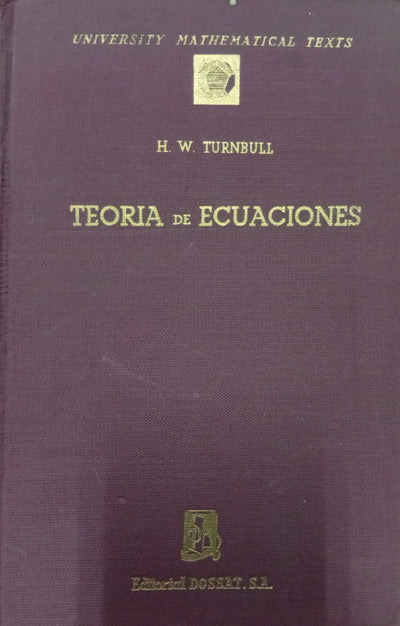 Teoría de ecuaciones