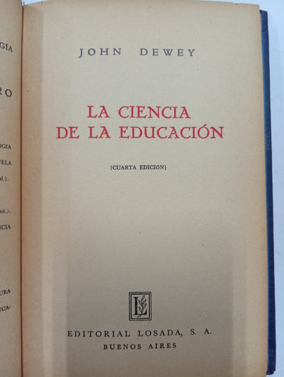 La Ciencia de la Educación