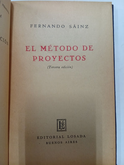 El Método de Proyectos