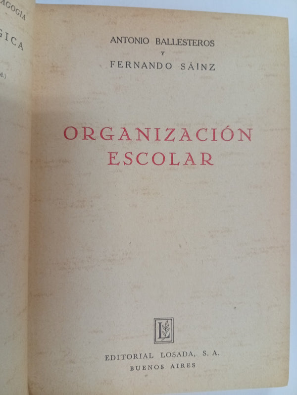 Organización Escolar