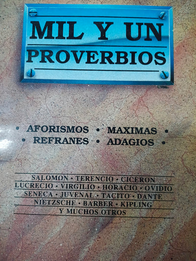Mil y un proverbios