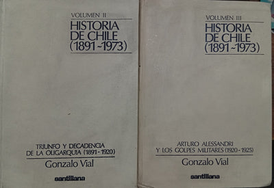 Historia de Chile (1891-1973) – Volúmenes II y III