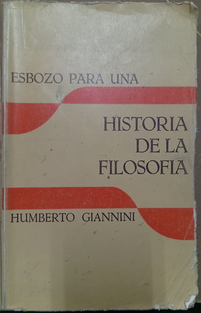 Esbozo para una Historia de la Filosofía
