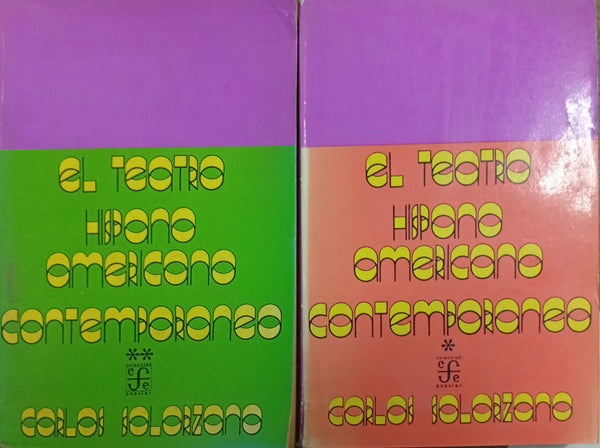 El teatro hispanoamericano contemporáneo (Tomos I y II)