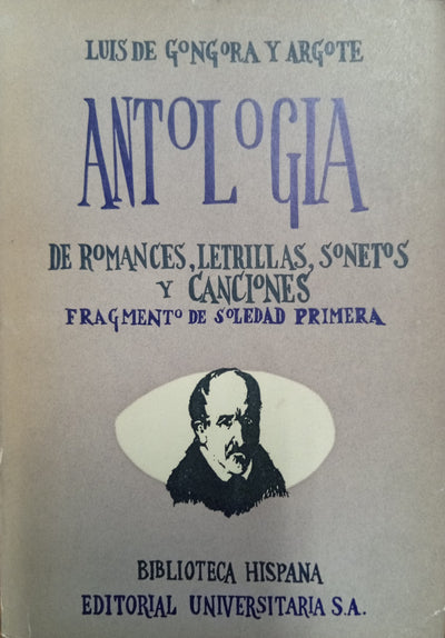 Antología de romances, letrillas, sonetos y canciones. Fragmento de Soledad primera