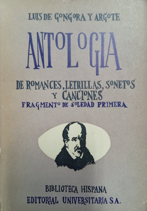 Antología de romances, letrillas, sonetos y canciones. Fragmento de Soledad primera
