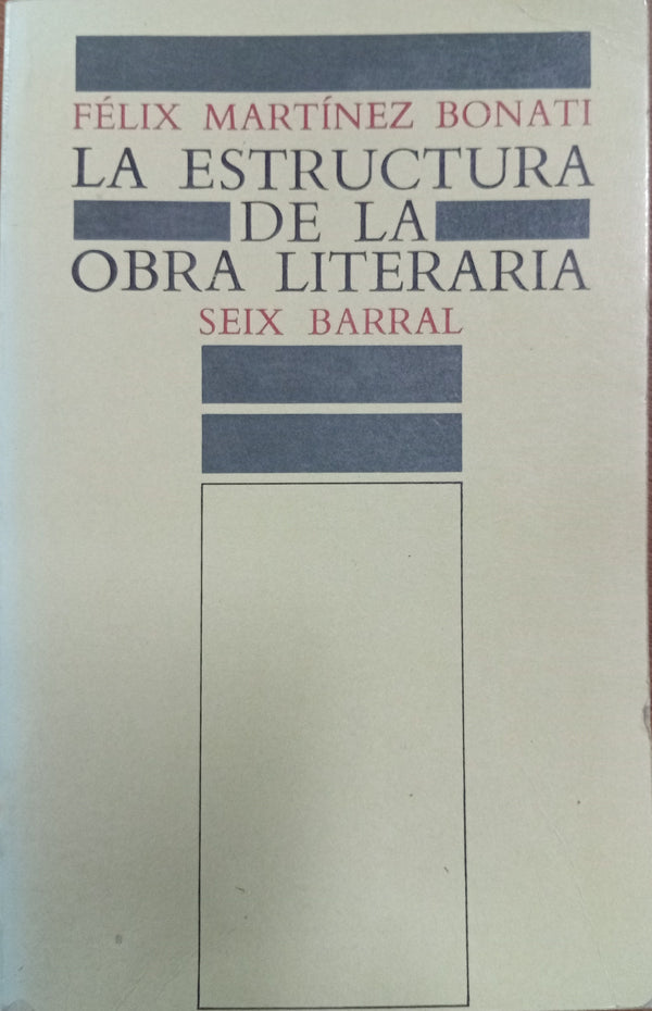 La estructura de la obra literaria