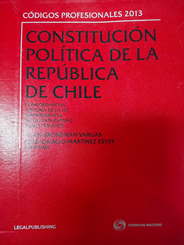 Constitución política de la Republica de Chile
