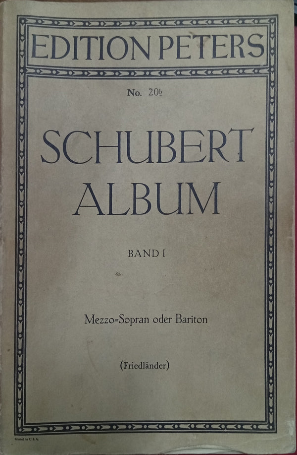 Schubert Album – Band I