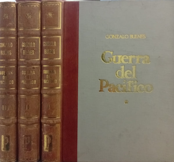 Guerra del Pacífico. Colección completa (3 volúmenes)