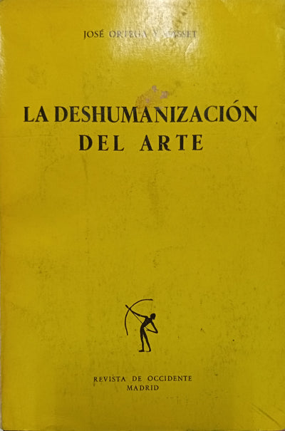 La deshumanización del arte