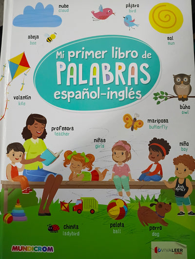 Mi primer libro de palabras español-ingles