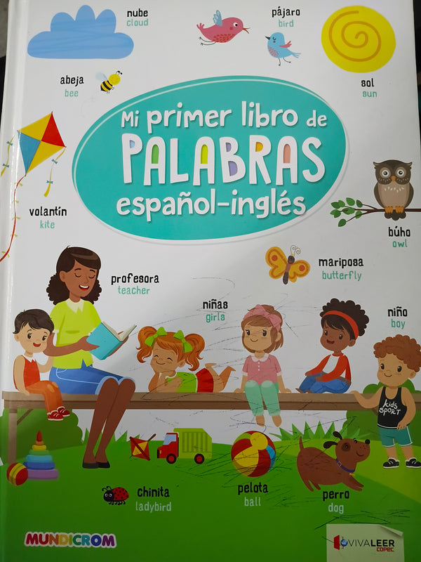 Mi primer libro de palabras español-ingles