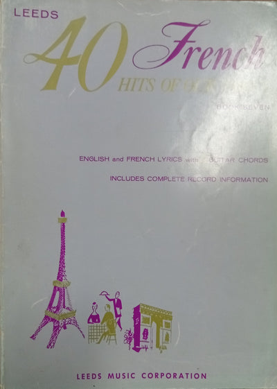 40 French Hits of Today – Book Seven