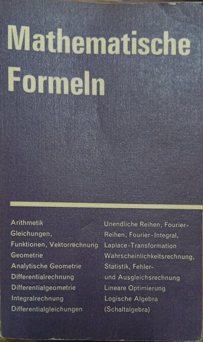 Mathematische Formeln