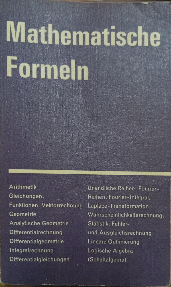 Mathematische Formeln