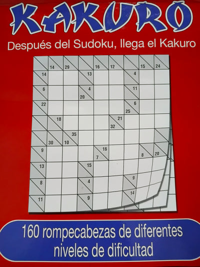 Kakuro. Despues Del Sudoku, Llega el Kakuro.