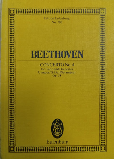 Concerto No. 4 para Piano y Orquesta en Sol Mayor, Op. 58