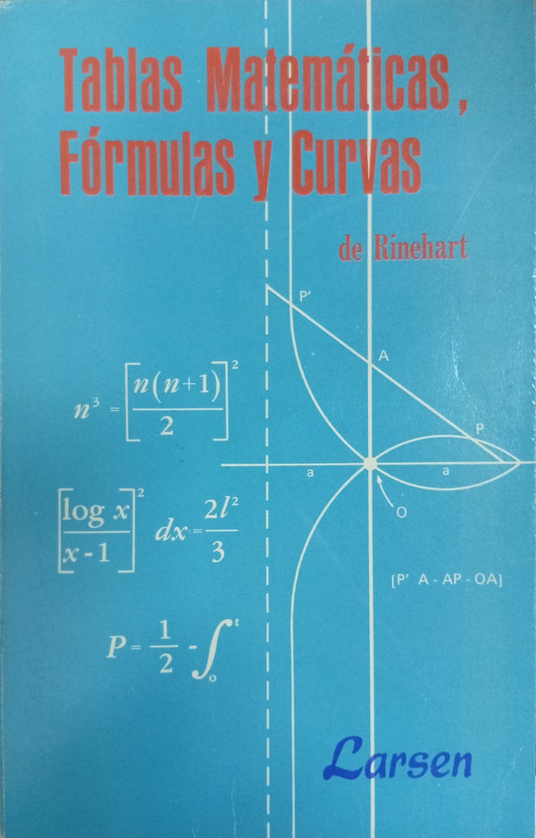 Tablas Matemáticas, Fórmulas y Curvas de Rinehart