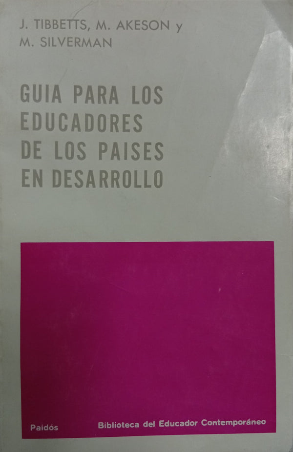 Guía para los educadores de los países en desarrollo