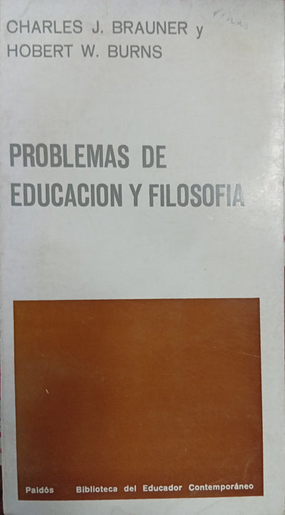 Problemas de Educación y Filosofía