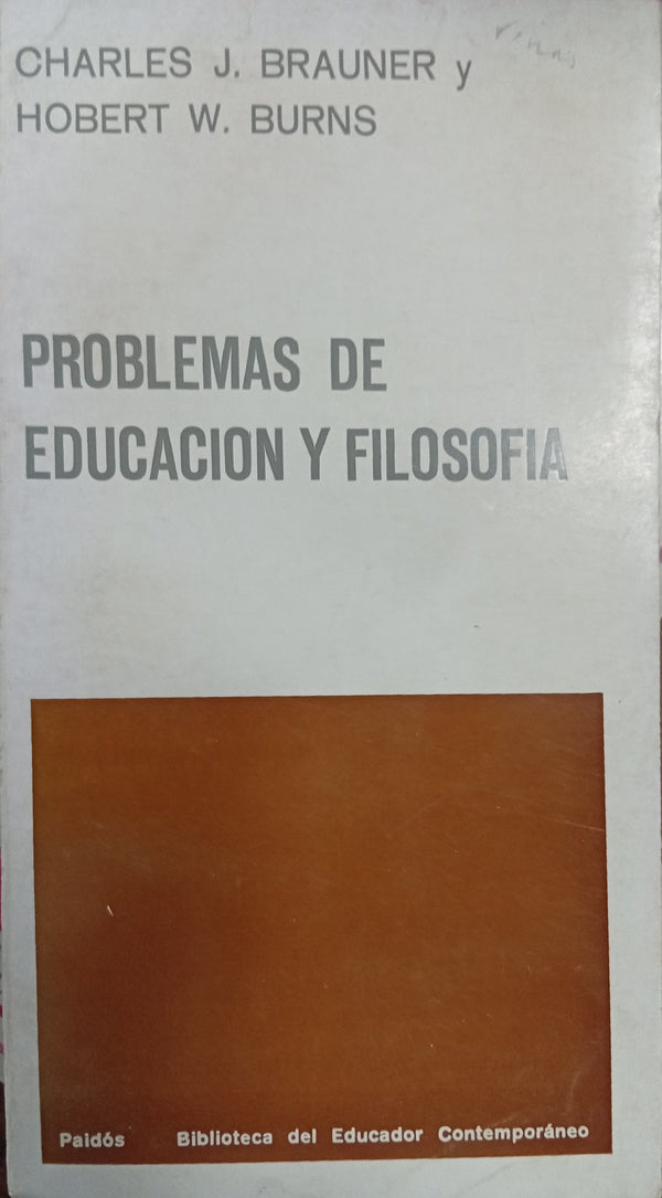 Problemas de Educación y Filosofía