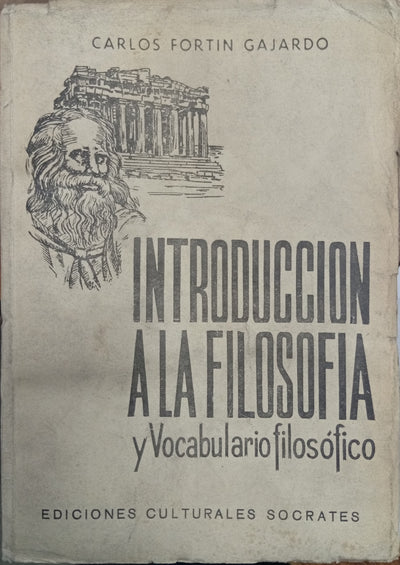 Introducción a la Filosofía y Vocabulario Filosófico
